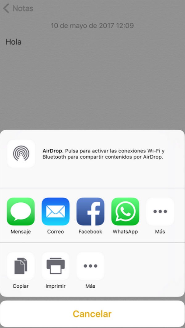 Notas iPhone 7