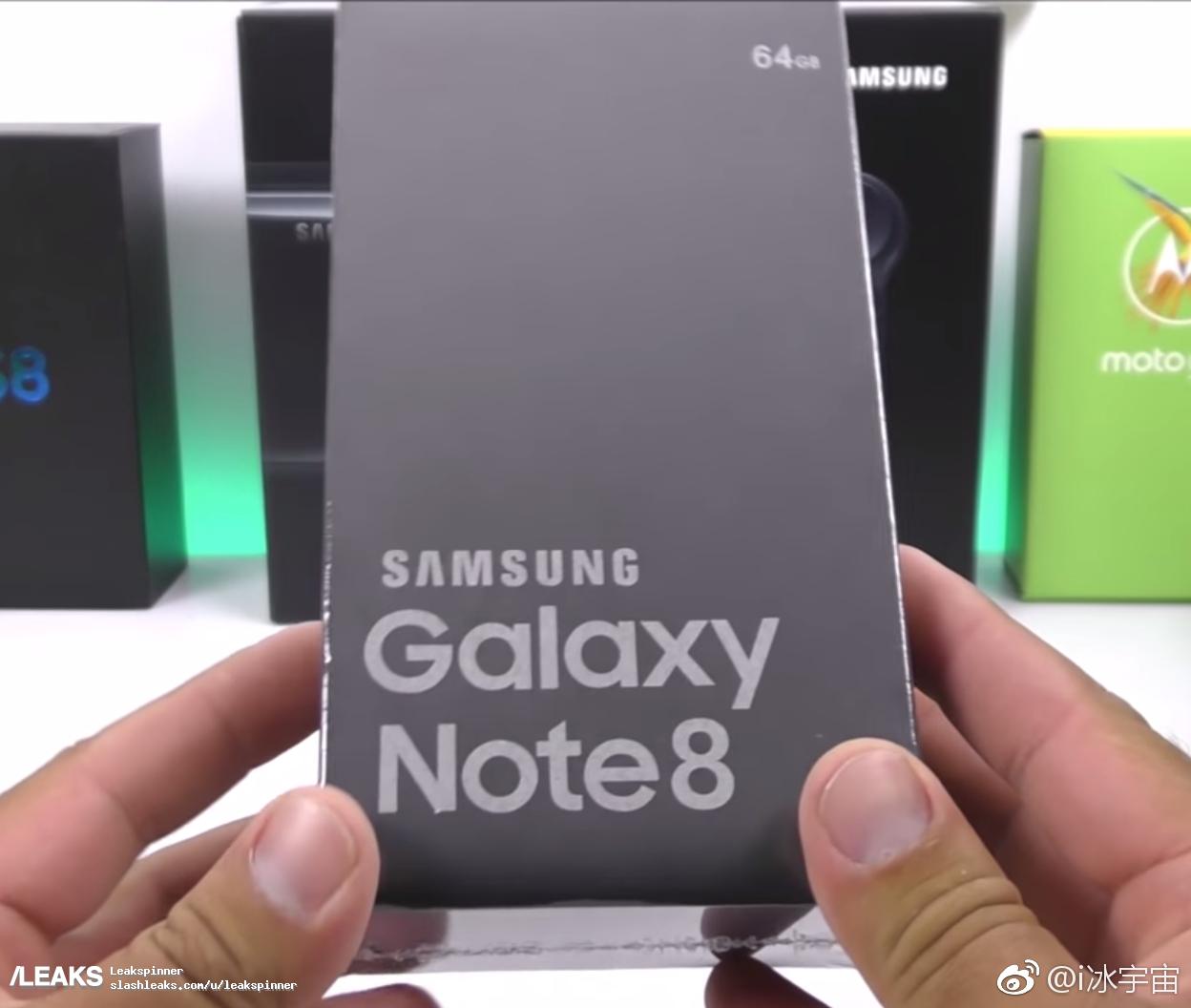 La cámara del Samsung Galaxy Note 8 se muestra en una filtración