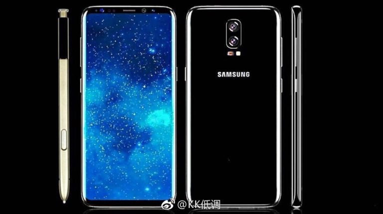 Note 8 render