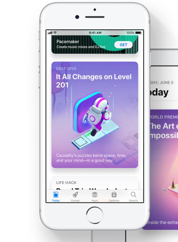 iOS 11 app store