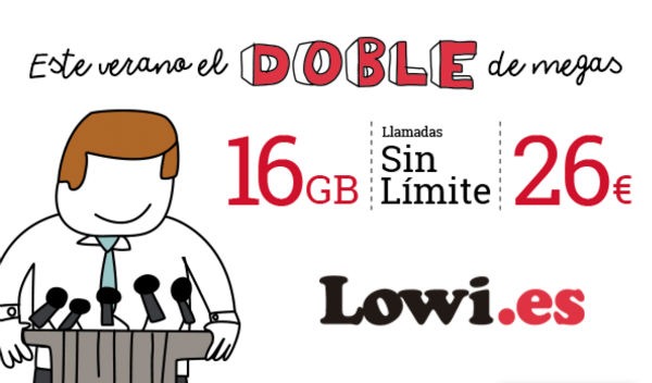 Las promociones del verano de Vodafone, Simyo y Lowi 4 Lowi promoción verano