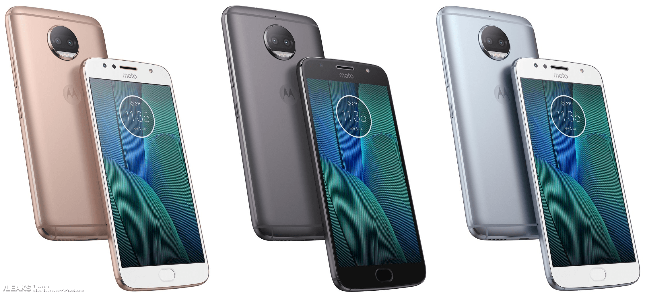Nueva imagen del Moto G5S Plus muestra sus colores y diseño