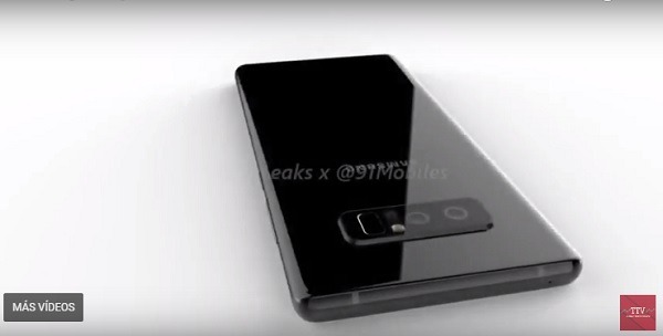 El Samsung Galaxy Note 8 se deja ver en un ví­deo de 360º 1