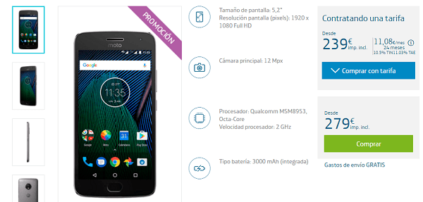 motorola moto g5 plus