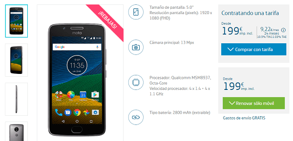 Motorola Moto G5 