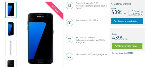 samsung galaxy s7 movistar
