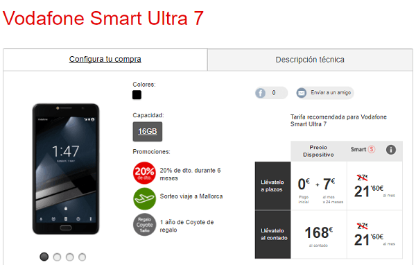 vodafone smart ultra