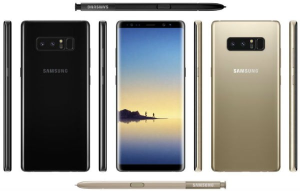 Las especificaciones del Samsung Galaxy Note 8 aparecen en Geekbench