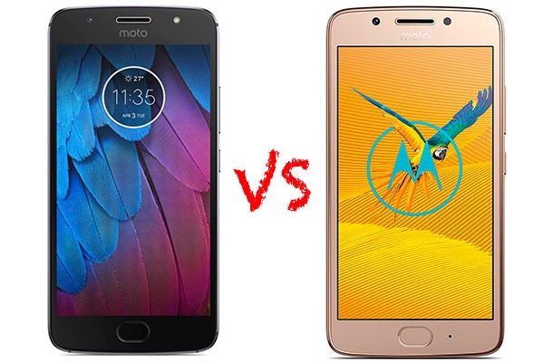 Comparativa Motorola Moto G5S vs Moto G5