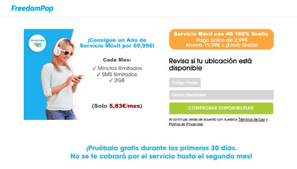 FreedomPop plan anual