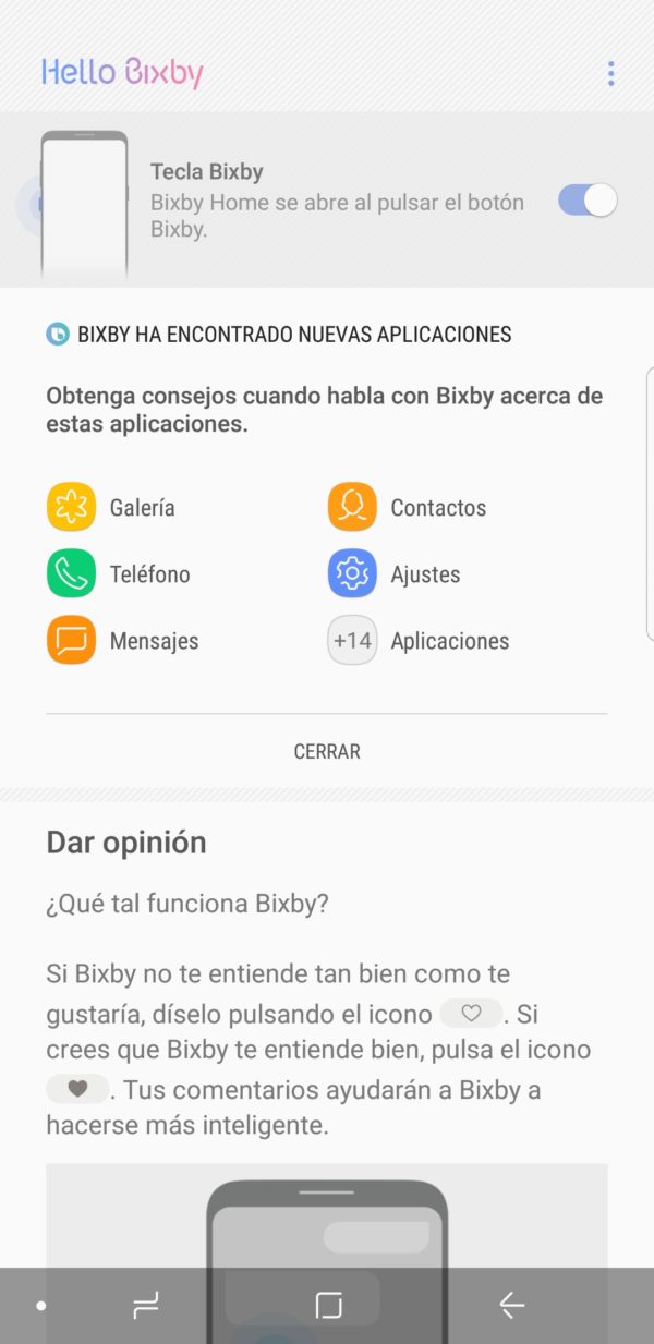 boton bixby home deshabilitar