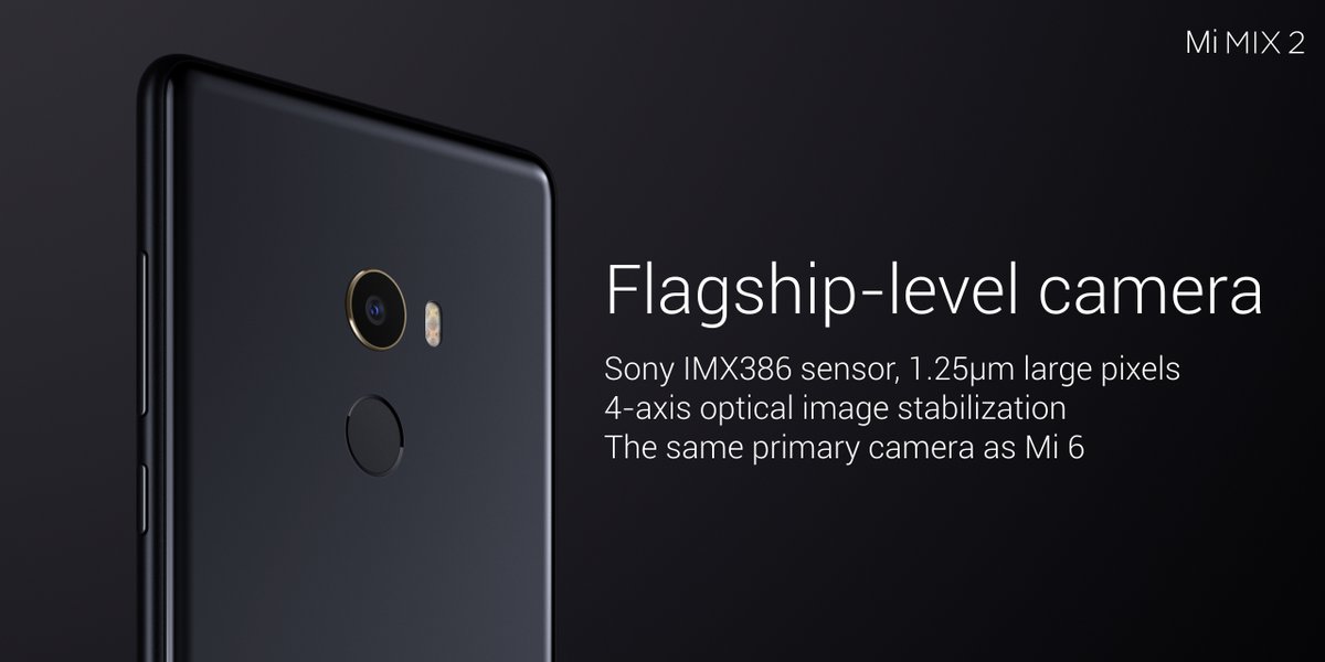 xiaomo mi mix 2 camara