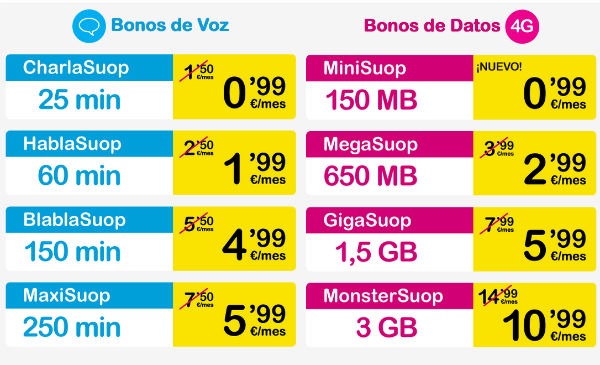 Suop rebajas