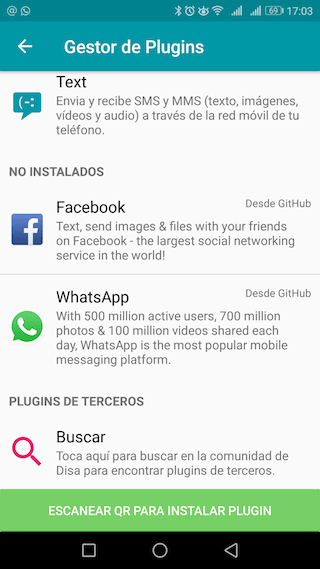 disa whatsapp android