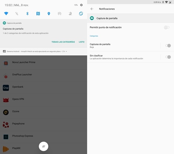 10 claves a la hora de usar Android Oreo 15