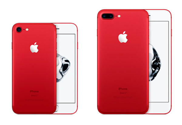 6 móviles que puedes conseguir en color rojo iPhone 7 Red