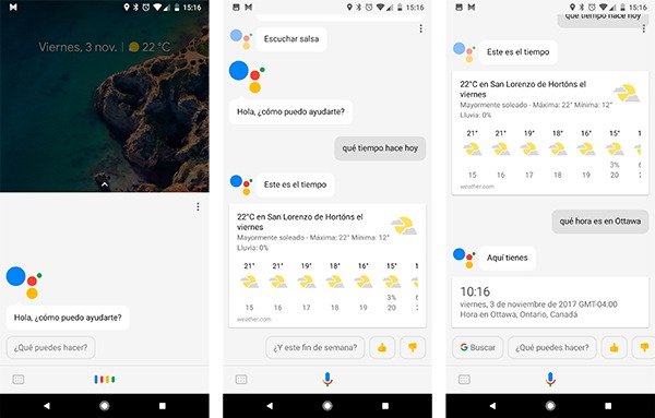 Google Assistant preguntas diarias