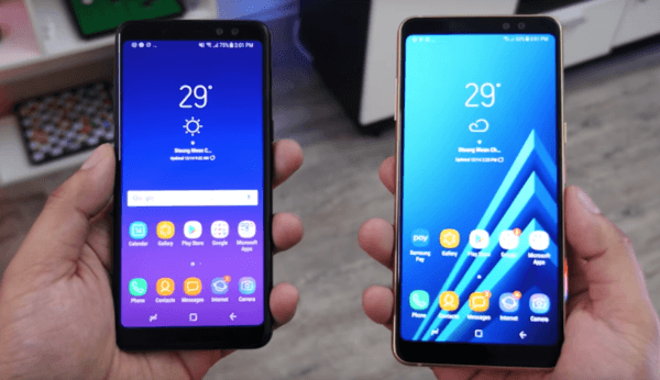 Se filtra un vídeo en detalle de los Samsung Galaxy A8 y A8+ 2018