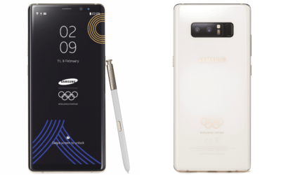 Samsung lanza una edición limitada del Galaxy Note 8 para los Juegos Olímpicos