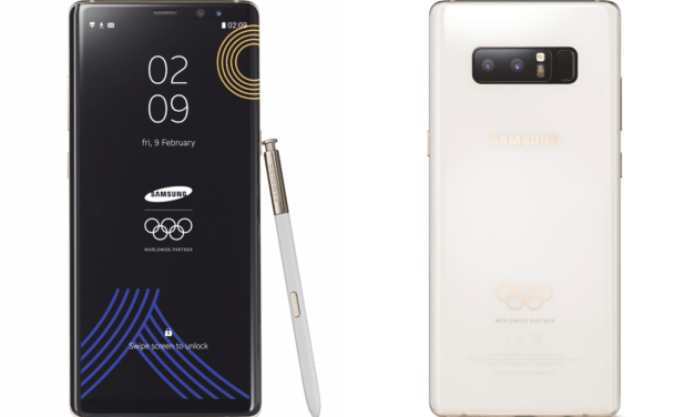 Samsung lanza una edición limitada del Galaxy Note 8 para los Juegos Olímpicos