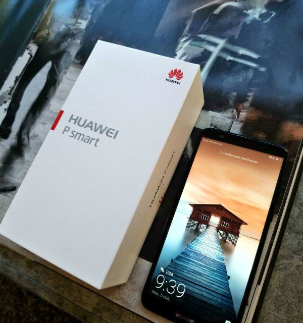 Huawei P Smart, nuevo móvil con pantalla infinita y doble cámara