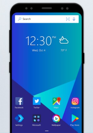 Microsoft launcher