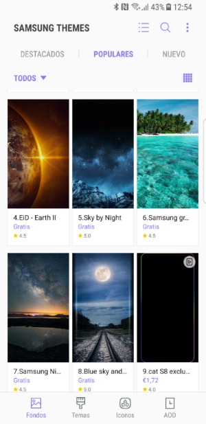 S8 Themes Samsung