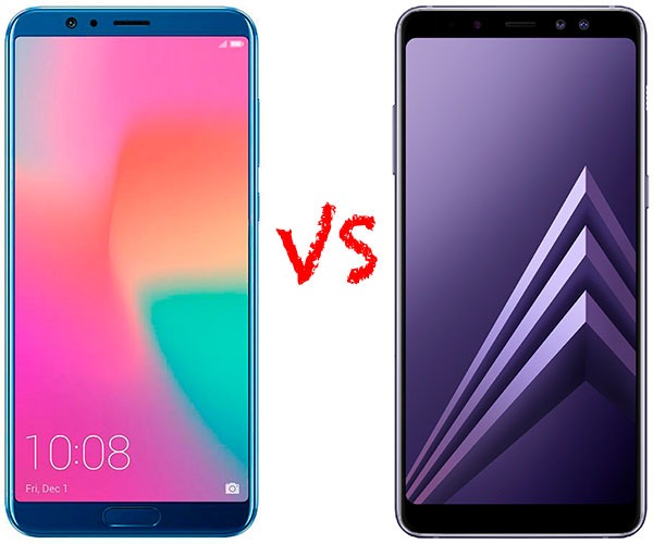 Comparativa Honor View 10 vs Samsung Galaxy A8 2018