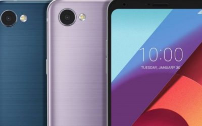 Nuevos colores disponibles para el LG Q6 y LG G6
