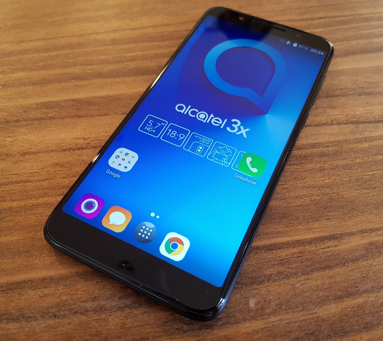 Alcatel 3X, un móvil con doble cámara y diseño premium 5