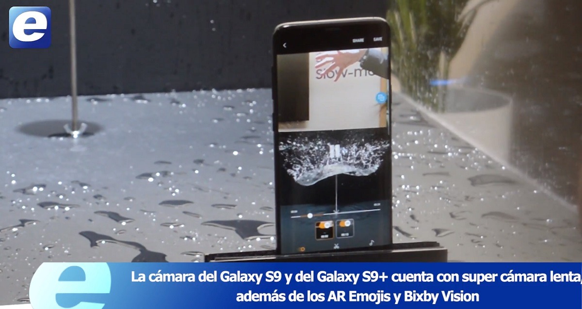 Samsung Galaxy S9 camara lenta