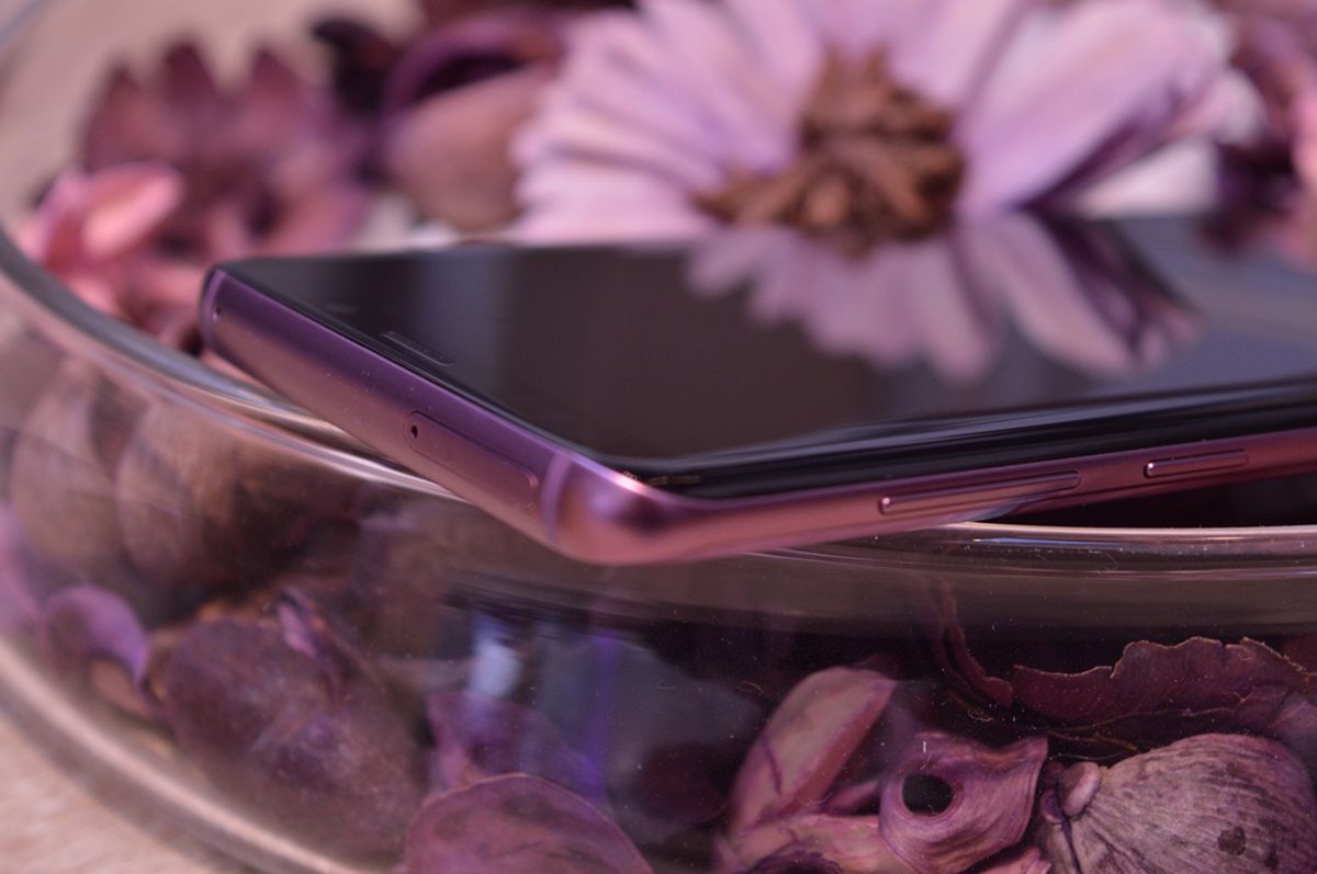 Samsung Galaxy S9 flores