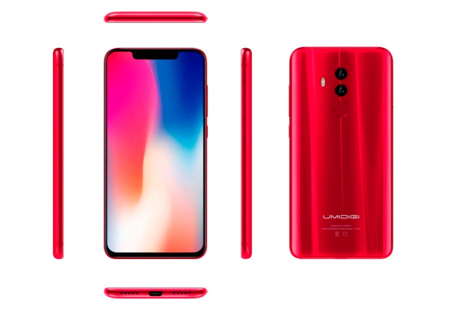 El UMIDIGI Z2 tendrá un diseño casi idéntico al del iPhone X