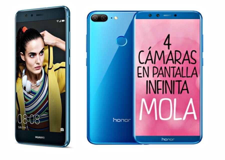 Comparativa Huawei P10 Lite vs Honor 9 Lite