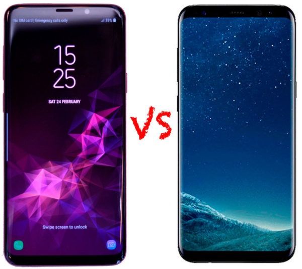 Comparativa Samsung Galaxy S9+ vs Samsung Galaxy S8+