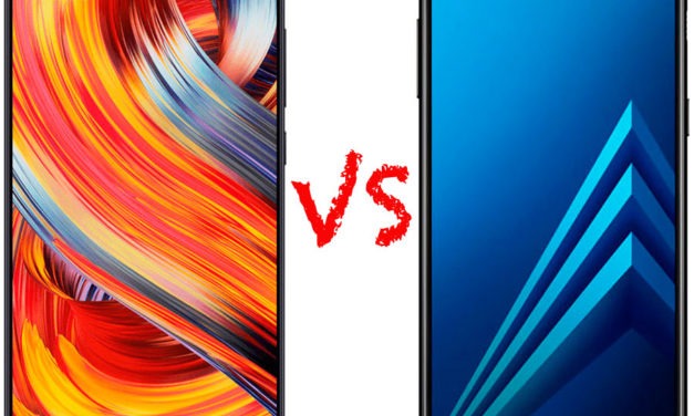 Comparativa Xiaomi Mi MIX 2 vs Samsung Galaxy A8 2018