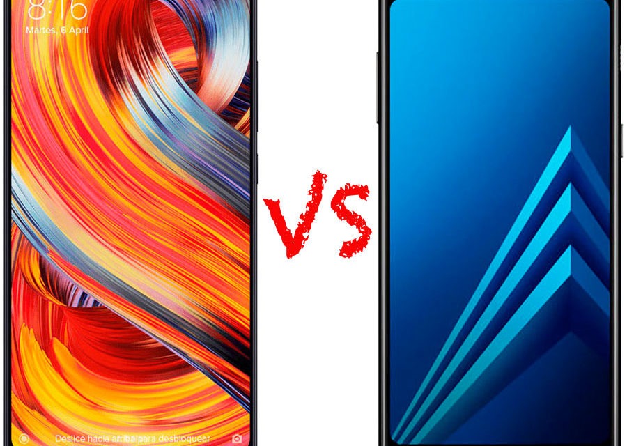 Comparativa Xiaomi Mi MIX 2 vs Samsung Galaxy A8 2018