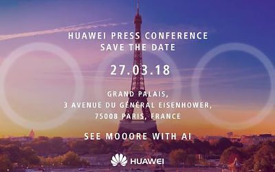 La imagen que muestra la triple cámara principal del Huawei P20 Plus