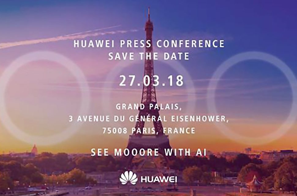La imagen que muestra la triple cámara principal del Huawei P20 Plus