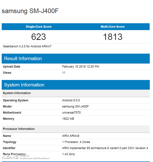 Samsung Galaxy J4 2018