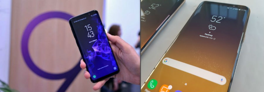 Comparativa Samsung Galaxy S9 vs Samsung Galaxy S8
