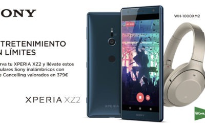 Sony regala unos auriculares valorados en 380 euros por la compra de un Xperia XZ2