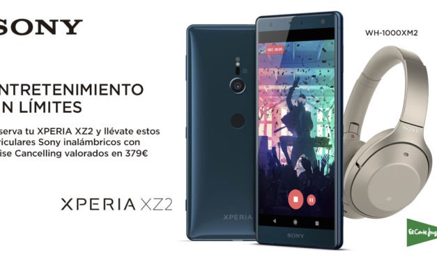 Sony regala unos auriculares valorados en 380 euros por la compra de un Xperia XZ2