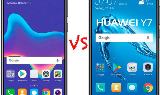 Comparativa Huawei Y9 2018 vs Huawei Y7