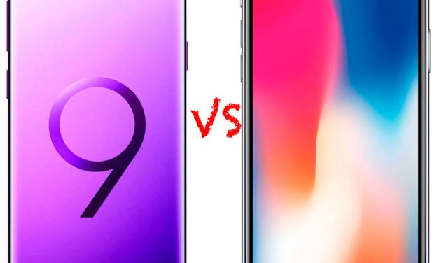 Comparativa Samsung Galaxy S9+ vs iPhone X