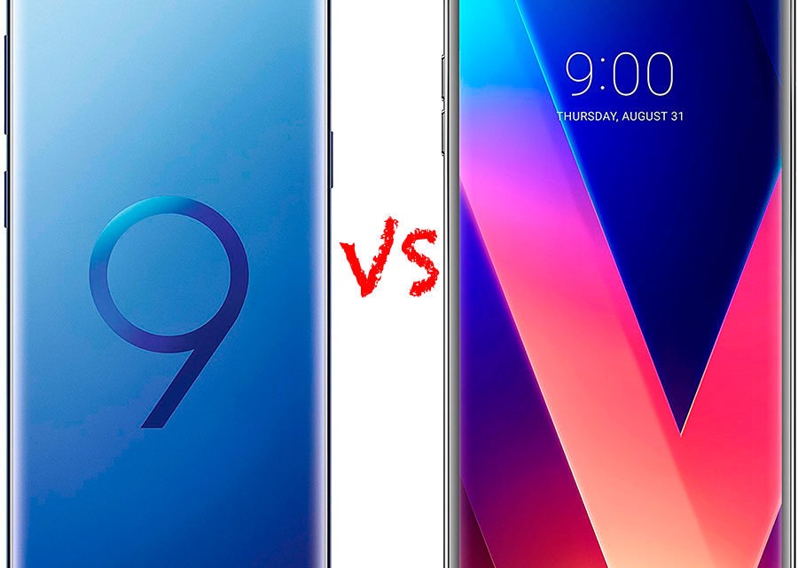 Comparativa Samsung Galaxy S9 vs LG V30