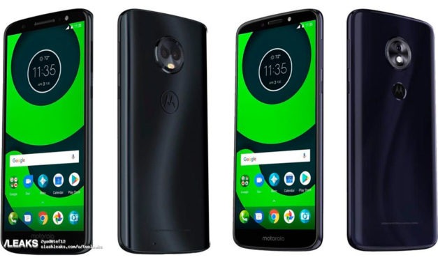 Posible diseño y características de los nuevos Motorola Moto G6