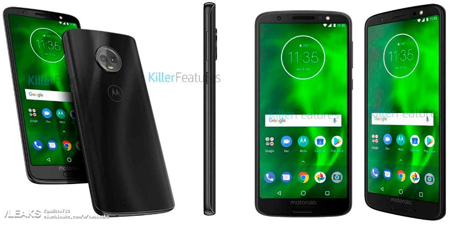 posible diseño y características de los nuevos Motorola Moto G6 G6
