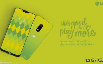 Una imagen promocional nos muestra el diseño del LG G7