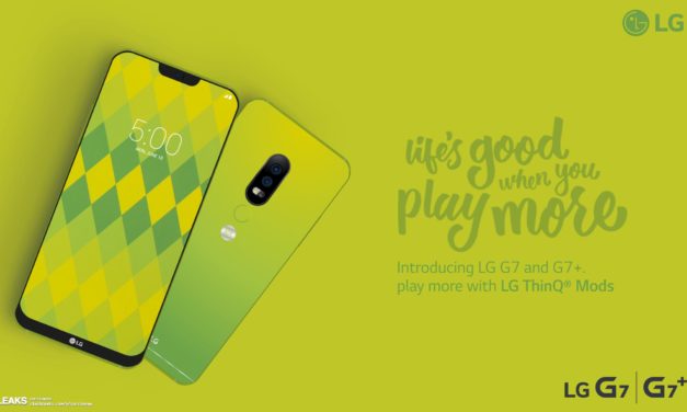 Una imagen promocional nos muestra el diseño del LG G7